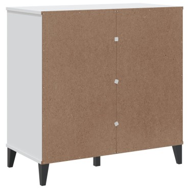 vidaXL Μπουφές VIKEN Λευκός 80x40x80cm από Επεξεργασμένο Ξύλο 1 τεμ.