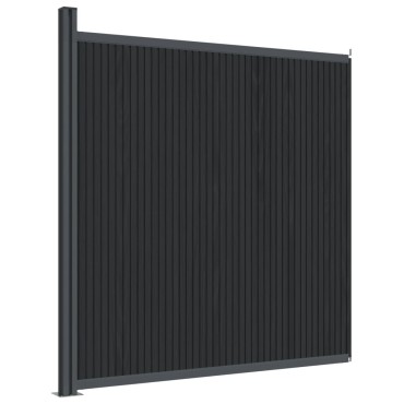 vidaXL Πάνελ Περίφραξης Γκρι 173x186cm από WPC