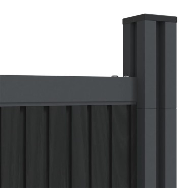 vidaXL Πάνελ Περίφραξης Γκρι 173x186cm από WPC