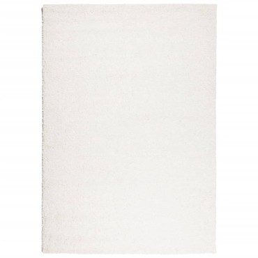 vidaXL Χαλί Shaggy PAMPLONA με Ψηλό Πέλος Μοντέρνο Κρεμ 120x170cm