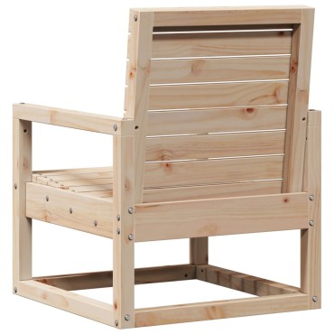 vidaXL Καρέκλα Κήπου 57,5x63x76cm από Μασίφ Ξύλο Πεύκου 1 τεμ.