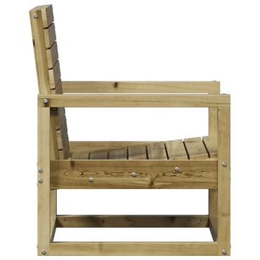vidaXL Καρέκλα Κήπου 57,5x63x76cm από Εμποτισμένο Ξύλο Πεύκου 1 τεμ.