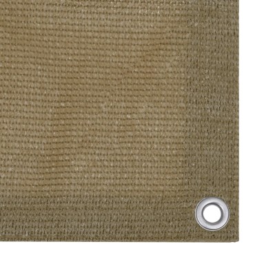 vidaXL Χαλί Σκηνής Taupe 200 x 200 εκ.