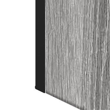 vidaXL Καθρέφτης Μπάνιου Ντουλάπι Γκρι Sonoma 60x16x60cm Επεξ. Ξύλο 1 τεμ.