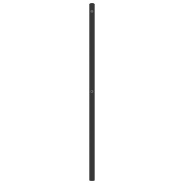 vidaXL Κεφαλάρι Μαύρο Μεταλλικό 187x3x91cm 1 τεμ.