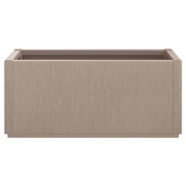 vidaXL Ζαρντινιέρα Κήπου Ανοιχτό Καφέ 80x36x35 εκ. Πολυπροπυλένιο