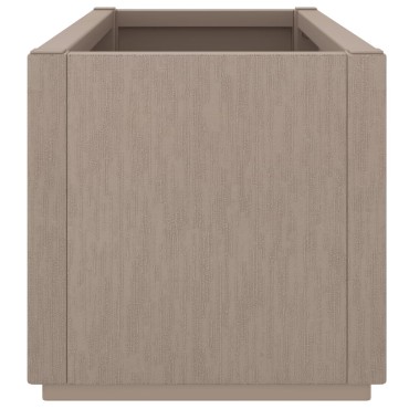 vidaXL Ζαρντινιέρα Κήπου Ανοιχτό Καφέ 80x36x35 εκ. Πολυπροπυλένιο