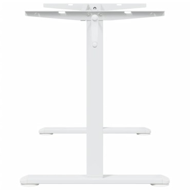vidaXL Σκελετός Όρθιου Γραφείου Λευκός (94-135)x60x(70-114)cm Ατσάλι 1 τεμ.