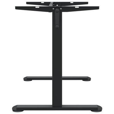 vidaXL Σκελετός Όρθιου Γραφείου Μαύρος (94-135)x60x(70-114)cm Ατσάλι 1 τεμ.