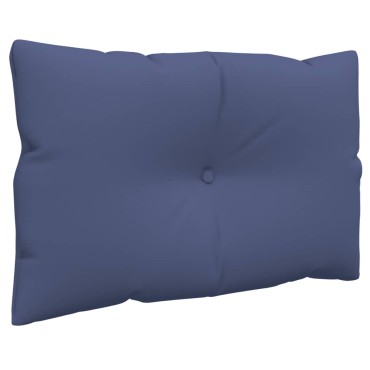 vidaXL Μαξιλάρι Παλέτας Ναυτικό Μπλε 60x38x13cm Υφασμάτινο