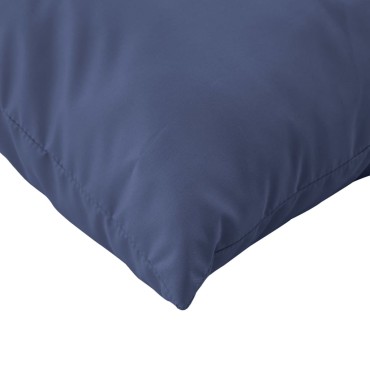 vidaXL Μαξιλάρι Παλέτας Ναυτικό Μπλε 60x38x13cm Υφασμάτινο