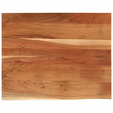 vidaXL Επιφάνεια Γραφείου Ορθογώνια 100x80x2,5cm Μασίφ Ξύλο Ακακίας