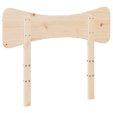 vidaXL Κεφαλάρι από Μασίφ Ξύλο Πεύκου 95,5x3,5x81cm 1 τεμ.