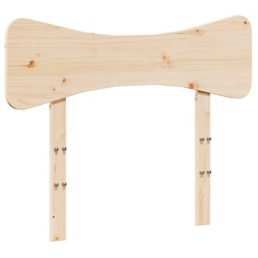 vidaXL Κεφαλάρι από Μασίφ Ξύλο Πεύκου 80,5x3,5x81cm 1 τεμ.