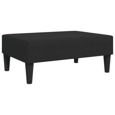 vidaXL Σετ Σαλονιού 2 τεμ. Μαύρο Βελούδινο 220x84,5x69cm  Διθέσιος