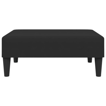 vidaXL Σετ Σαλονιού 2 τεμ. Μαύρο Βελούδινο 220x84,5x69cm  Διθέσιος