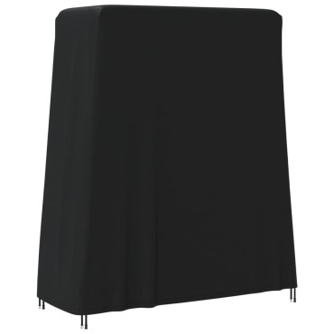 vidaXL Κάλυμμα Τραπεζιού Ping Pong Μαύρο 165x70x185cm 420D Ύφ. Oxford 1 τεμ.