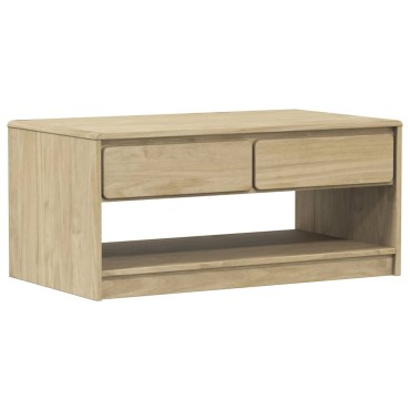 vidaXL Τραπέζι Σαλονιού SAUDA Χρ. Δρυός 99x55x45cm Μασίφ Ξύλο Πεύκου 1 τεμ.