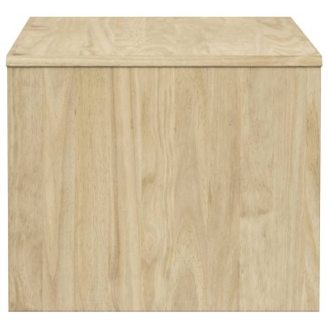 vidaXL Τραπέζι Σαλονιού SAUDA Χρ. Δρυός 99x55x45cm Μασίφ Ξύλο Πεύκου 1 τεμ.