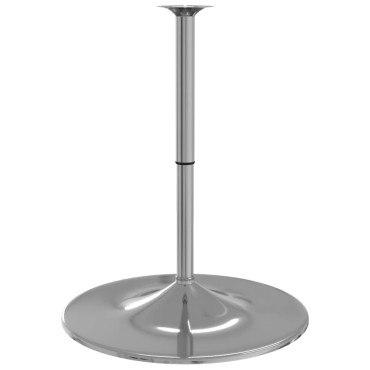 vidaXL Βάση Τραπεζιού Μπαρ 45x90cm από Επιχρωμιωμένο Ατσάλι