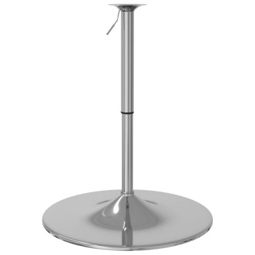 vidaXL Βάση Τραπεζιού Μπαρ 45x90cm από Επιχρωμιωμένο Ατσάλι