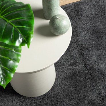vidaXL Χαλί OVIEDO με Κοντό Πέλος Ανθρακί 60x110cm