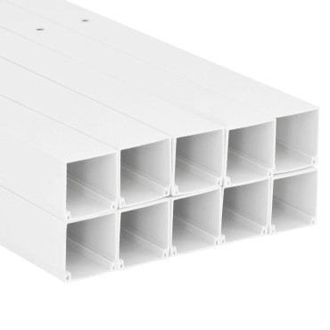 vidaXL Κανάλι Καλωδίων 60 x 40 χιλ. 10 μ. από PVC
