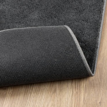 vidaXL Χαλί OVIEDO με Κοντό Πέλος Ανθρακί 200x280cm