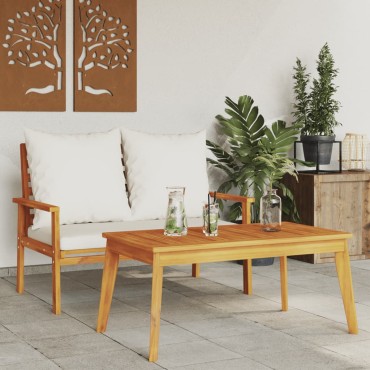 vidaXL Τραπεζαρία Κήπου 100x55x45cm Μασίφ Ξύλο Ακακίας