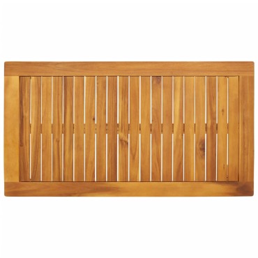 vidaXL Τραπεζαρία Κήπου 100x55x45cm Μασίφ Ξύλο Ακακίας