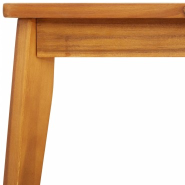 vidaXL Τραπεζαρία Κήπου 100x55x45cm Μασίφ Ξύλο Ακακίας