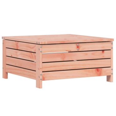 vidaXL Υποπόδιο Κήπου 62x63,5x32cm από Μασίφ Ξύλο Ψευδοτσούγκας 1 τεμ. Γωνιακός