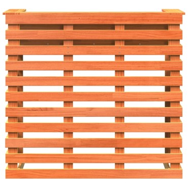 vidaXL Τραπέζι Μπαρ Εξ. Χώρου Καφέ Κεριού 113,5x50x103cm Μασίφ Πεύκο 1 τεμ.