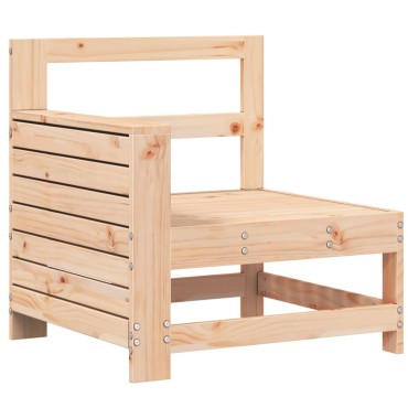 vidaXL Καναπές Κήπου με Μπράτσα 69x62x70,5cm Μασίφ Ξύλο Πεύκου