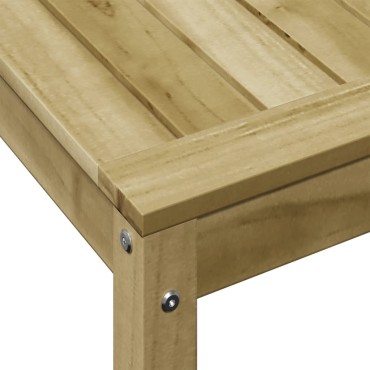vidaXL Τραπέζι Κηπουρικής με Ράφι 82,5x50x75 εκ. Εμποτ. Ξύλο Πεύκου
