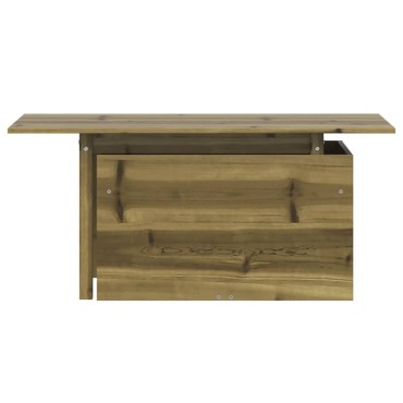 vidaXL Τραπέζι Κήπου 100x50x75cm από Εμποτ. Ξύλο Πεύκου