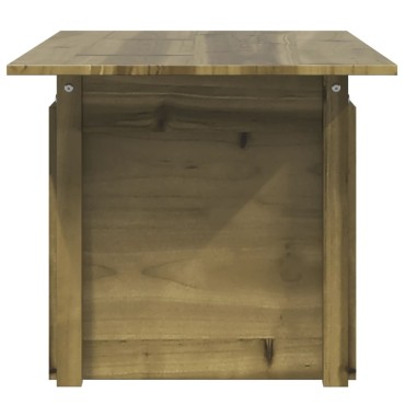 vidaXL Τραπέζι Κήπου 100x50x75cm από Εμποτ. Ξύλο Πεύκου