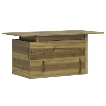 vidaXL Τραπέζι Κήπου 100x50x75cm από Εμποτ. Ξύλο Πεύκου