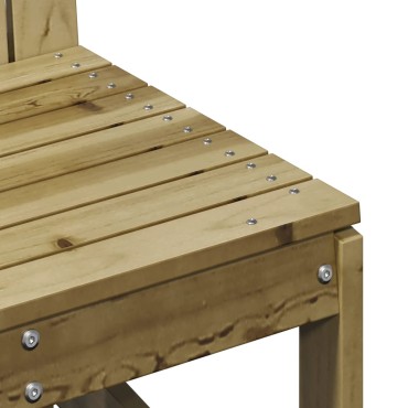 vidaXL Καρέκλα Κήπου 50,5x55x77cm από Εμποτισμένο Ξύλο Πεύκου