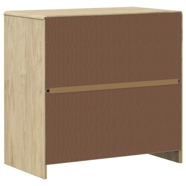 vidaXL Ντουλάπι SAUDA Δρυς 80x43x75,5cm από Μασίφ Ξύλο Πεύκου 1 τεμ.