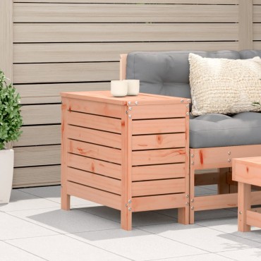 vidaXL Υποπόδιο Κήπου 62x31,5x52cm από Μασίφ Ξύλο Ψευδοτσούγκας 1 τεμ. Γωνιακός