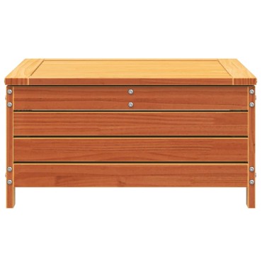 vidaXL Υποπόδιο Κήπου Καφέ Κεριού 62x63,5x32cm Μασίφ Ξύλο Πεύκου 1 τεμ. Γωνιακός
