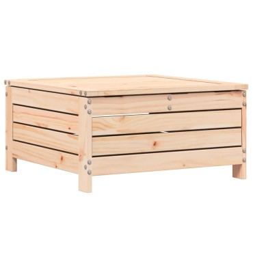 vidaXL Υποπόδιο Κήπου 62x63,5x32cm από Μασίφ Ξύλο Πεύκου 1 τεμ. Γωνιακός