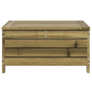 vidaXL Υποπόδιο Κήπου 62x63,5x32cm από Εμποτισμένο Ξύλο Πεύκου 1 τεμ. Γωνιακός