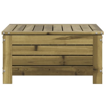 vidaXL Υποπόδιο Κήπου 62x63,5x32cm από Εμποτισμένο Ξύλο Πεύκου 1 τεμ. Γωνιακός