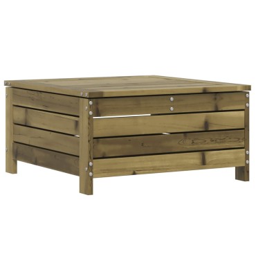 vidaXL Υποπόδιο Κήπου 62x63,5x32cm από Εμποτισμένο Ξύλο Πεύκου 1 τεμ. Γωνιακός