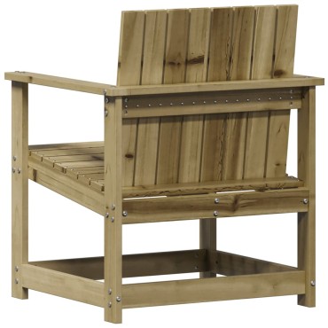 vidaXL Καρέκλα Κήπου 62x56x77cm από Εμποτισμένο Ξύλο Πεύκου