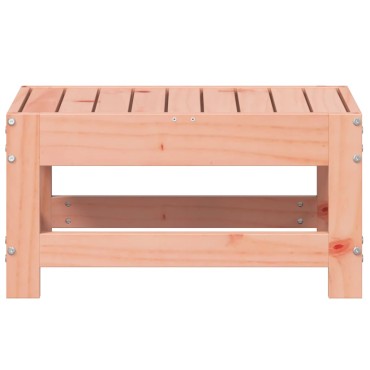 vidaXL Υποπόδιο Κήπου 62x30x32cm από Μασίφ Ξύλο Ψευδοτσούγκας 1 τεμ. Γωνιακός