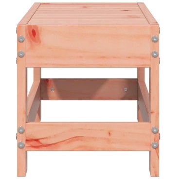 vidaXL Υποπόδιο Κήπου 62x30x32cm από Μασίφ Ξύλο Ψευδοτσούγκας 1 τεμ. Γωνιακός