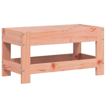 vidaXL Υποπόδιο Κήπου 62x30x32cm από Μασίφ Ξύλο Ψευδοτσούγκας 1 τεμ. Γωνιακός